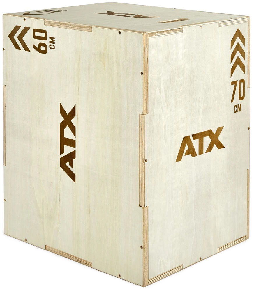 Bild von ATX® Plyobox - Holz natur - 50 x 60 x 70 cm